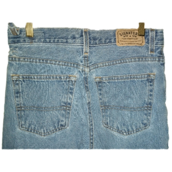 LEVI'S Sz 11 Jr. "560 Loose Fit" Straight Leg blue Jeans - Picture 1 of 5